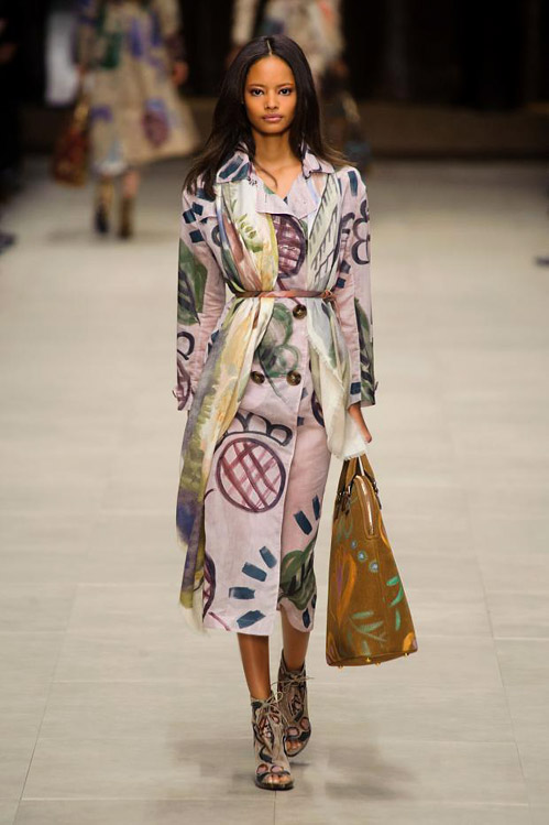 Womenswear for Fall-Winter 2014/2015 by Burberry Prorsum