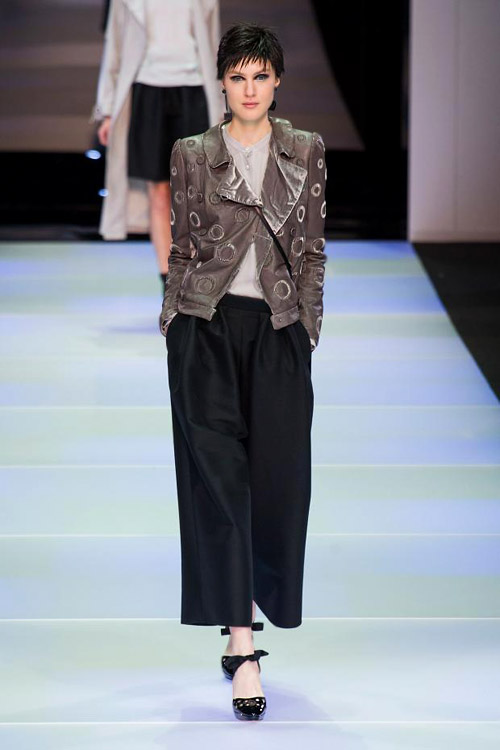 Emporio Armani womenswear collection for Fall-Winter 2014/2015