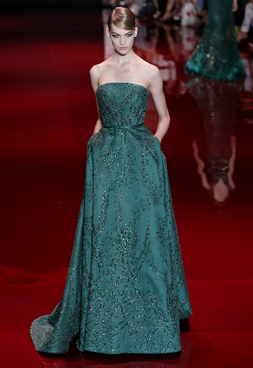 Haute Couture Fall-Winter 2013/2014 collection by Elie Saab