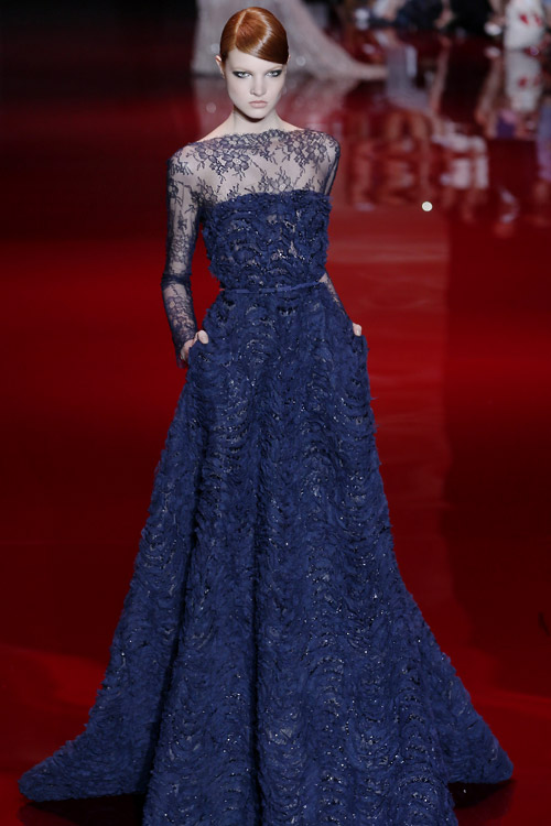 Haute Couture Fall-Winter 2013/2014 collection by Elie Saab
