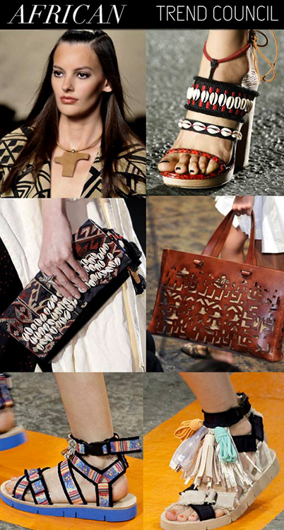 Fashion trends Spring-Summer 2015: Women's accessories pattern
