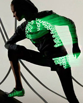 Stella McCartney designed glow-in-the-dark sportswear line for Adidas