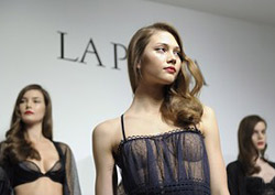 Jean Paul Gaultier created a special luxury collection of lingerie for La Perla