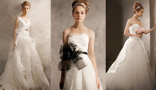 White by Vera Wang 2011 collection wedding dresses