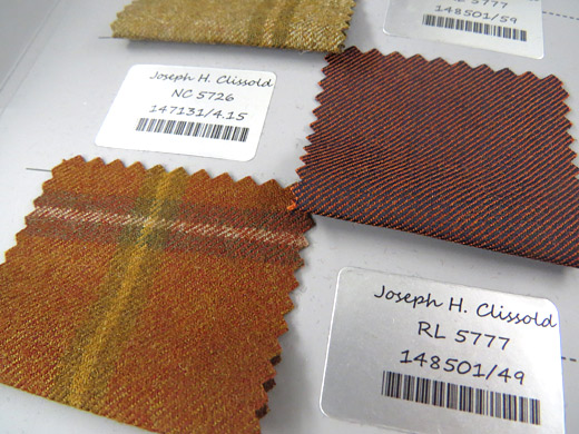 Joseph H. Clissold offers fine British wool cloth - Autumn-Winter 2015/2016 collection