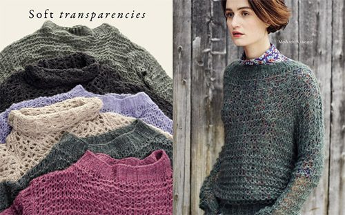 The colors of knitwear by Benetton