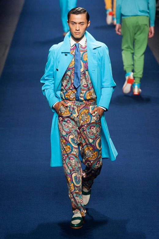 Etro Spring-Summer 2015 menswear collection