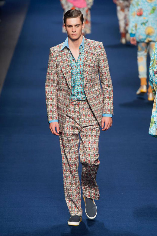 Etro Spring-Summer 2015 menswear collection