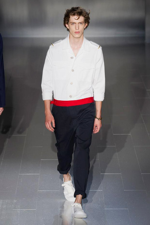 Menswear: Maritime style for Spring-Summer 2015 by Gucci