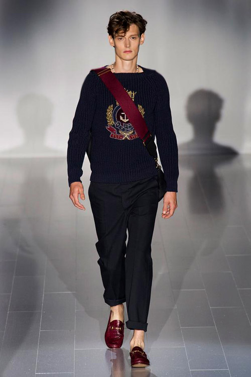 Menswear: Maritime style for Spring-Summer 2015 by Gucci