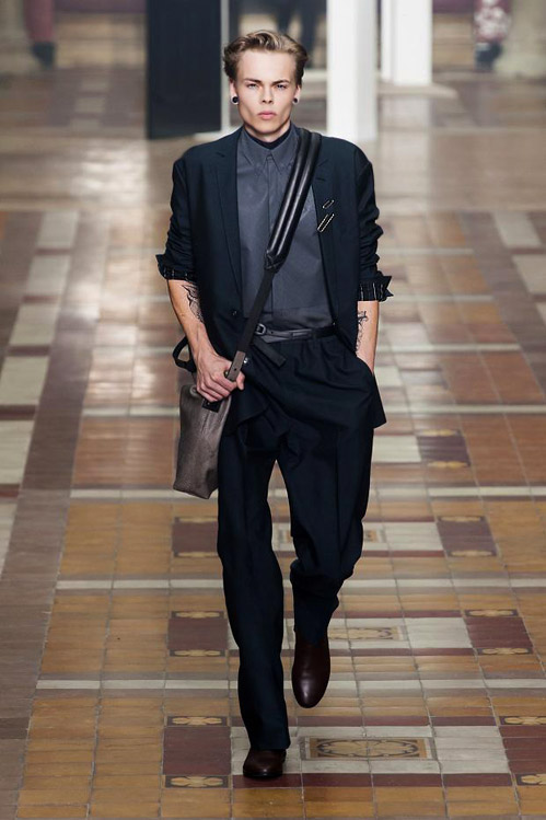 Paris Fashion Week: Lanvin Spring-Summer 2015 menswear collection