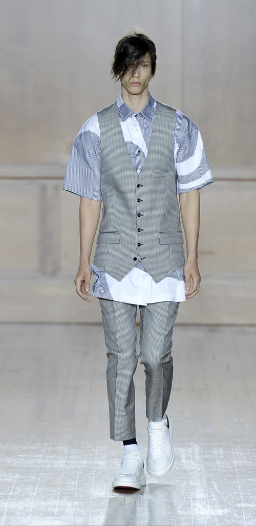 Alexander McQueen Spring/Summer 2015 menswear collection