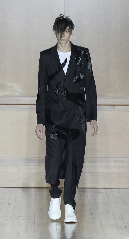 Alexander McQueen Spring/Summer 2015 menswear collection