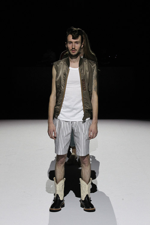 Patchy Cake Eater presented Spring/Summer 2015 during the Mercedez-Benz Fashion Week Tokyo