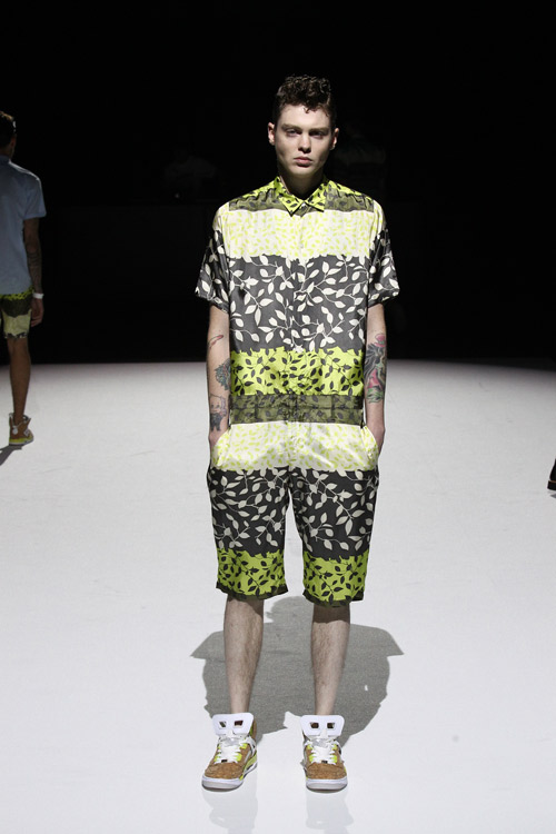 Patchy Cake Eater presented Spring/Summer 2015 during the Mercedez-Benz Fashion Week Tokyo