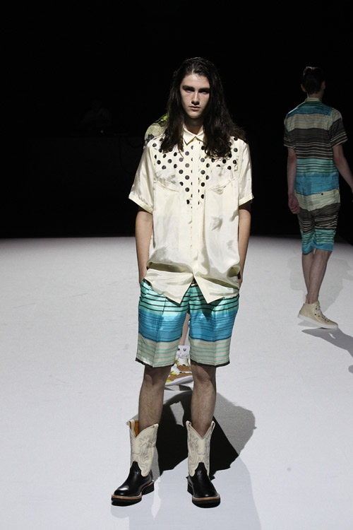 Patchy Cake Eater presented Spring/Summer 2015 during the Mercedez-Benz Fashion Week Tokyo