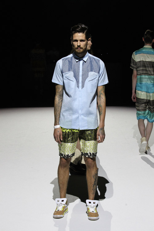 Patchy Cake Eater presented Spring/Summer 2015 during the Mercedez-Benz Fashion Week Tokyo