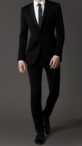 Slim Fit men's suit