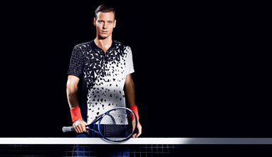 H&M unveils new tennis collection for Tomas Berdych at the London Masters