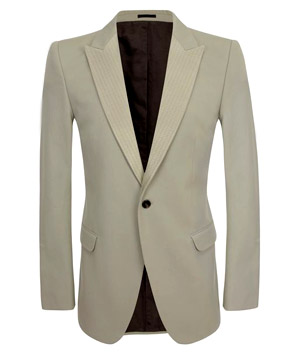 Bespoke and  made-to-measure men's suits from Alexander McQueen