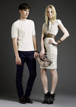 Burberry Prorsum Men and Women Pre-Collection Spring Summer 2011