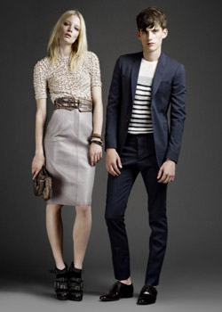 Burberry Prorsum Men and Women Pre-Collection Spring Summer 2011