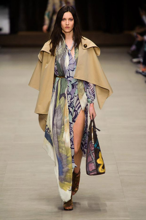 Womenswear for Fall-Winter 2014/2015 by Burberry Prorsum