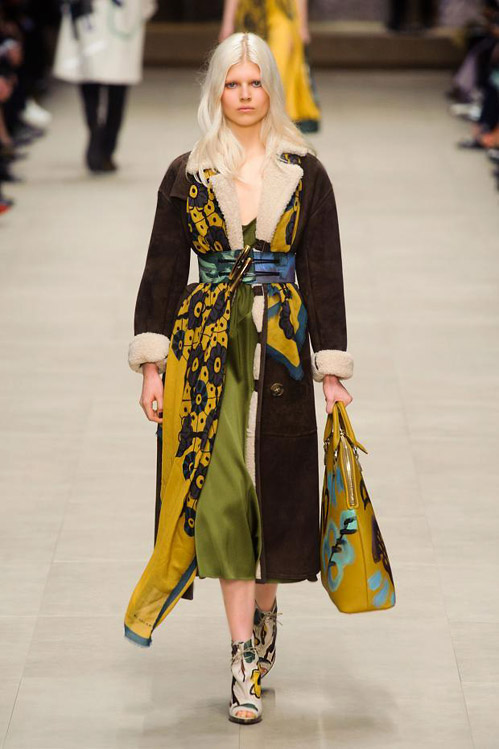 Womenswear for Fall-Winter 2014/2015 by Burberry Prorsum