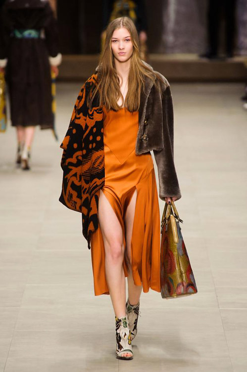 Womenswear for Fall-Winter 2014/2015 by Burberry Prorsum