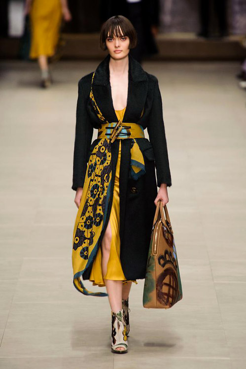 Womenswear for Fall-Winter 2014/2015 by Burberry Prorsum