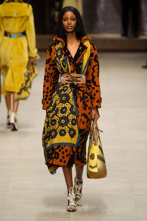 Womenswear for Fall-Winter 2014/2015 by Burberry Prorsum