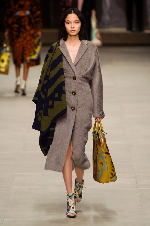 Womenswear for Fall-Winter 2014/2015 by Burberry Prorsum