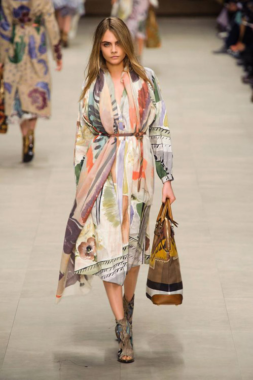 Womenswear for Fall-Winter 2014/2015 by Burberry Prorsum