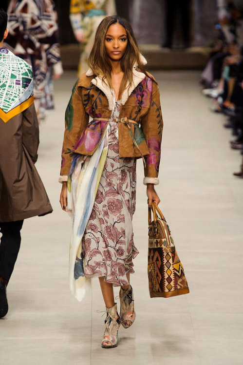 Womenswear for Fall-Winter 2014/2015 by Burberry Prorsum