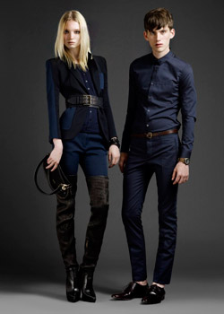 Burberry Prorsum Men and Women Pre-Collection Spring Summer 2011