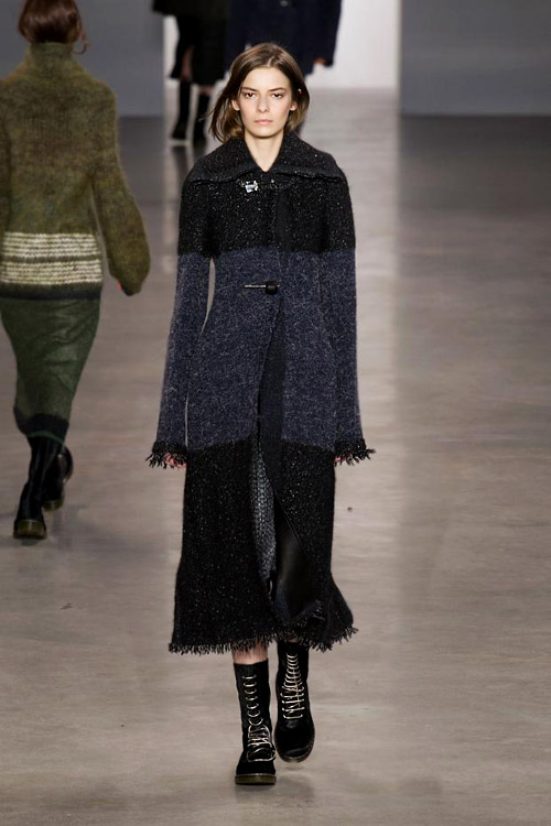 Sweater dresses and coziness for Fall-Winter 2014/2015 by Calvin Klein