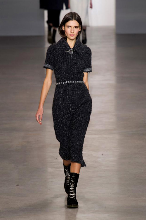 Sweater dresses and coziness for Fall-Winter 2014/2015 by Calvin Klein