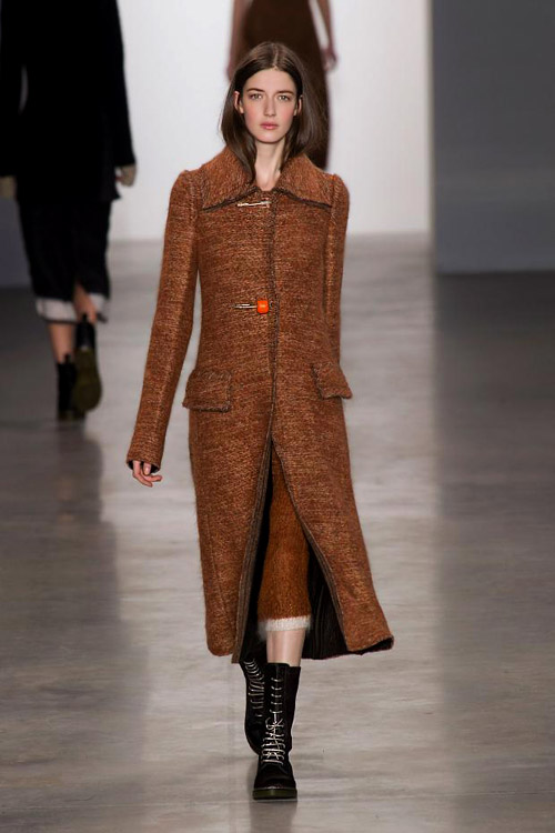 Sweater dresses and coziness for Fall-Winter 2014/2015 by Calvin Klein