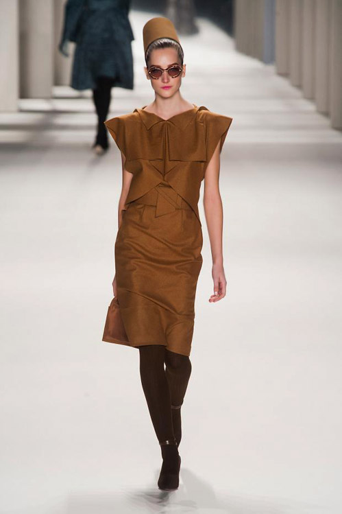 Elegance and style during the MBFW in Carolina Herrera Fall-Winter 2014 ...