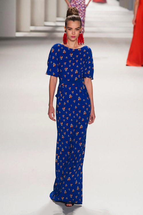 Elegance and style during the MBFW in Carolina Herrera Fall-Winter 2014/2015 collection