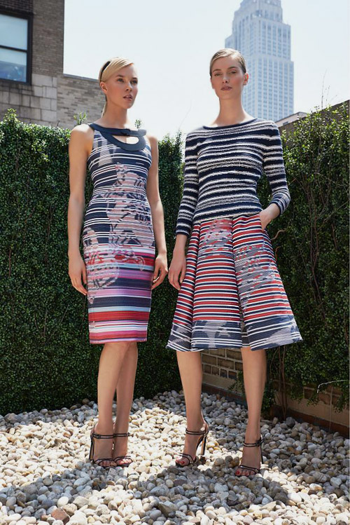 Prints and seasonless in Carolina Herrera Resort 2014 collection