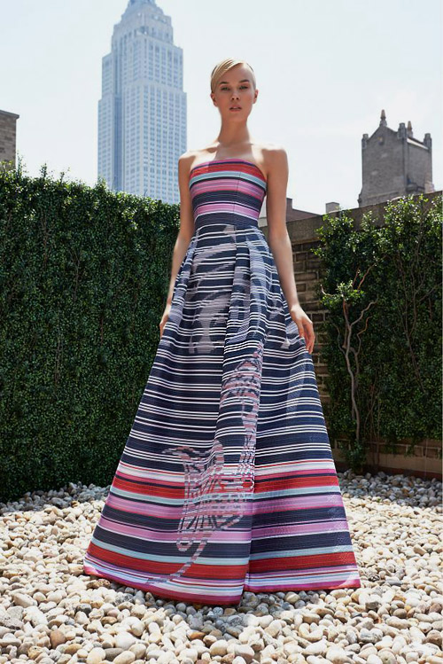 Prints and seasonless in Carolina Herrera Resort 2014 collection