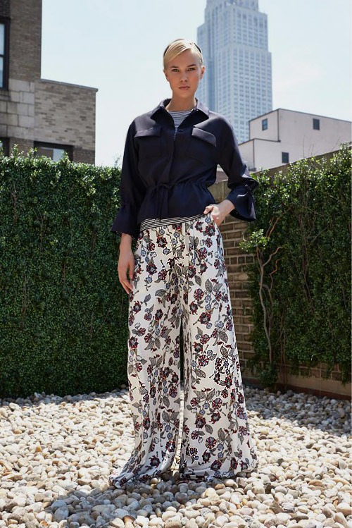 Prints and seasonless in Carolina Herrera Resort 2014 collection