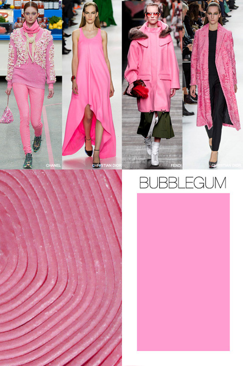 Pink is the key color trend for Fall-Winter 2015/2016