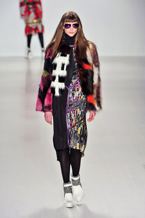 Mercedes-Benz Fashion Week: Colors and fur for Fall/Winter 2014 by Custo Barcelona