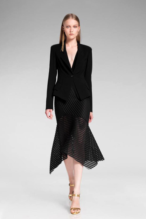 Femininity and elegance in Donna Karan Resort 2014