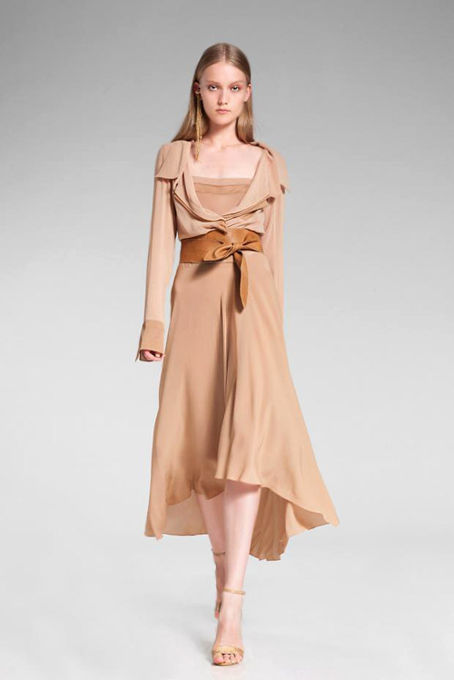 Femininity and elegance in Donna Karan Resort 2014