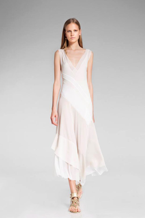 Femininity and elegance in Donna Karan Resort 2014