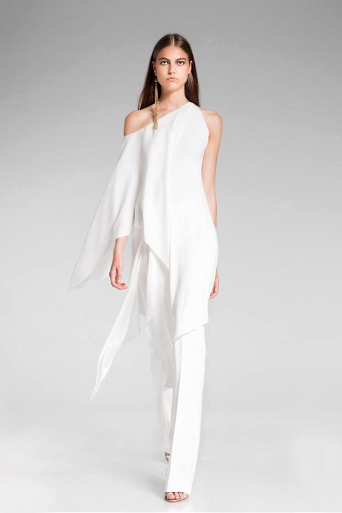 Femininity and elegance in Donna Karan Resort 2014