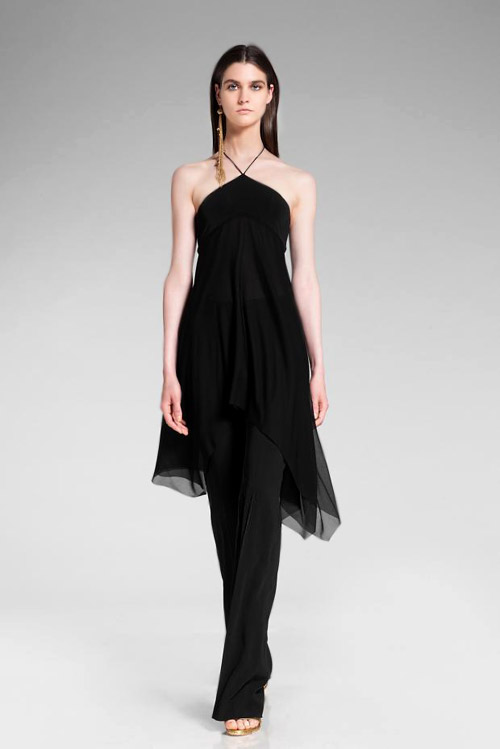 Femininity and elegance in Donna Karan Resort 2014